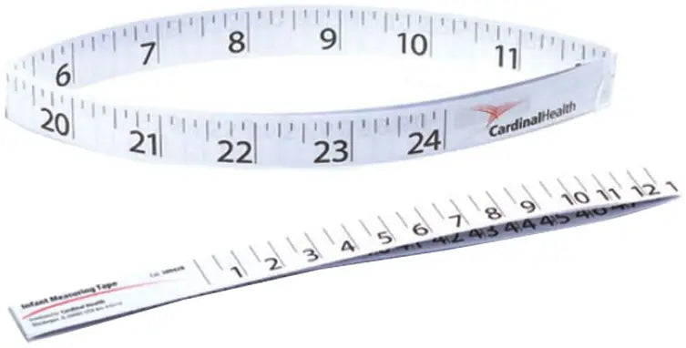 Cardinal Health Infant Tape Measure, Disposable, 24"