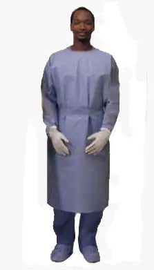 Cardinal Health Surgical Procedure Gown - Non-Sterile, Blue