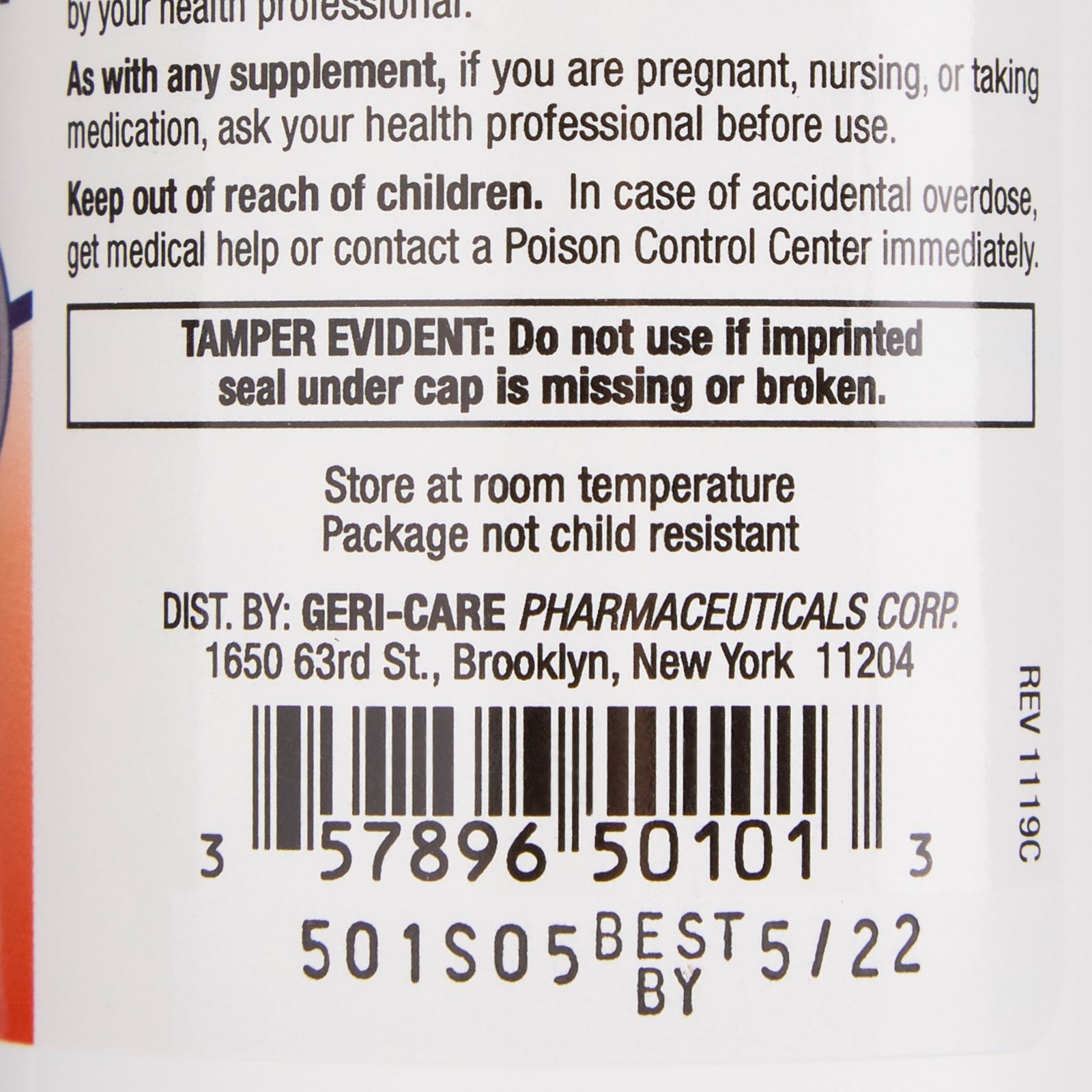 GERI-CARE PHARMA Multivitamin Tab