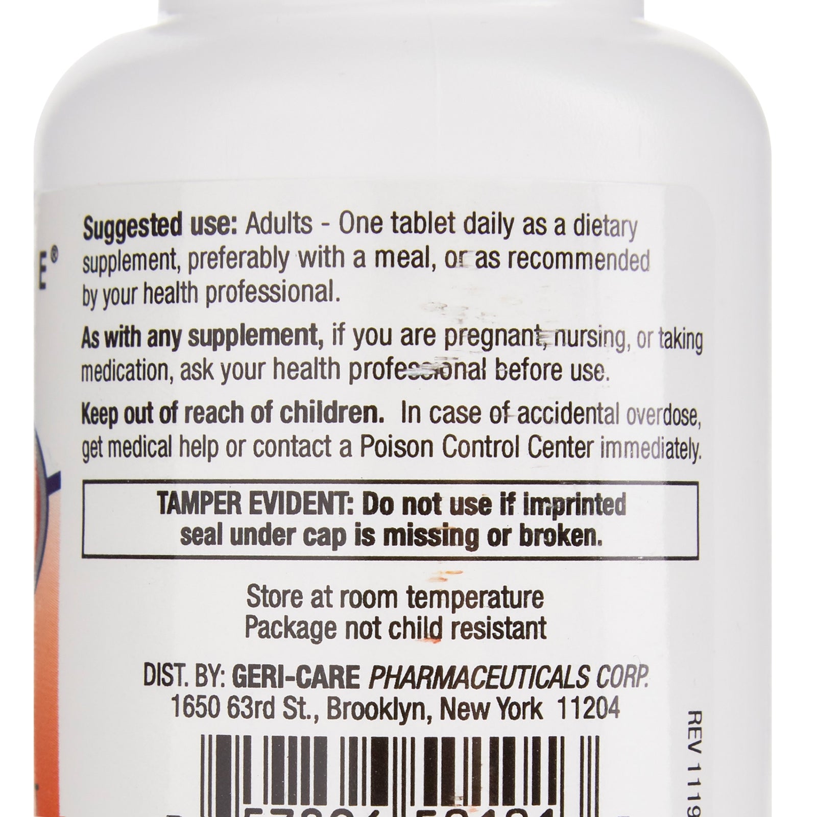 GERI-CARE PHARMA Multivitamin Tab