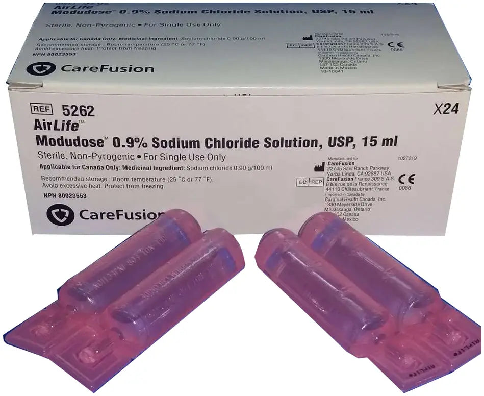 CareFusion AirLife Modudose Sterile Saline Solution