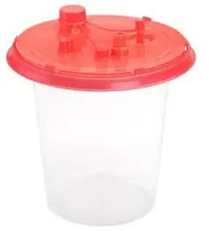 Cardinal Health Medi-Vac Semi-Rigid Disposable Suction Canister Liner, 3000 ml