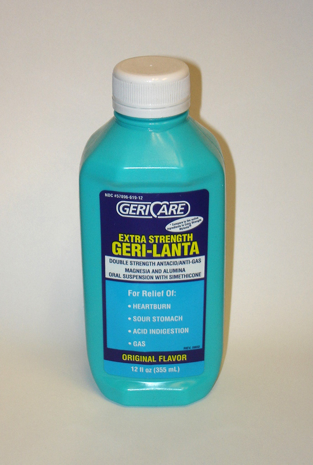 Geri-Care Antacid Oral Suspension 12 oz Bottle