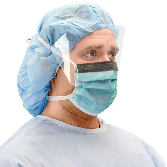Cardinal Health Surgical Face Mask with Eyeshield