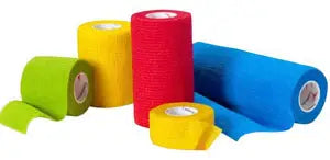 Cardinal Health Self-Adherent Bandage, 4" x 5 yds, Assorted Colors