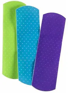 Cardinal Health Sterile Adhesive Plastic Bandage, Neon Design, 3/4" x 3"