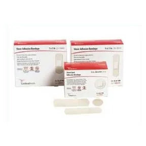Cardinal Health Sheer Plastic Adhesive Bandage 1 in x 3 in
