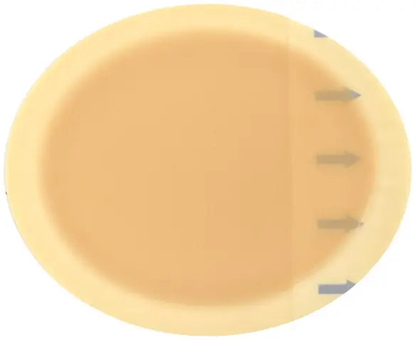 Cardinal Health Hydrocolloid Dressing, Oval, 4" x 4.75"