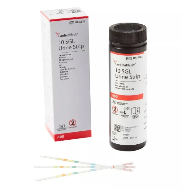 Cardinal Health 10SGL Urinalysis Test Strips