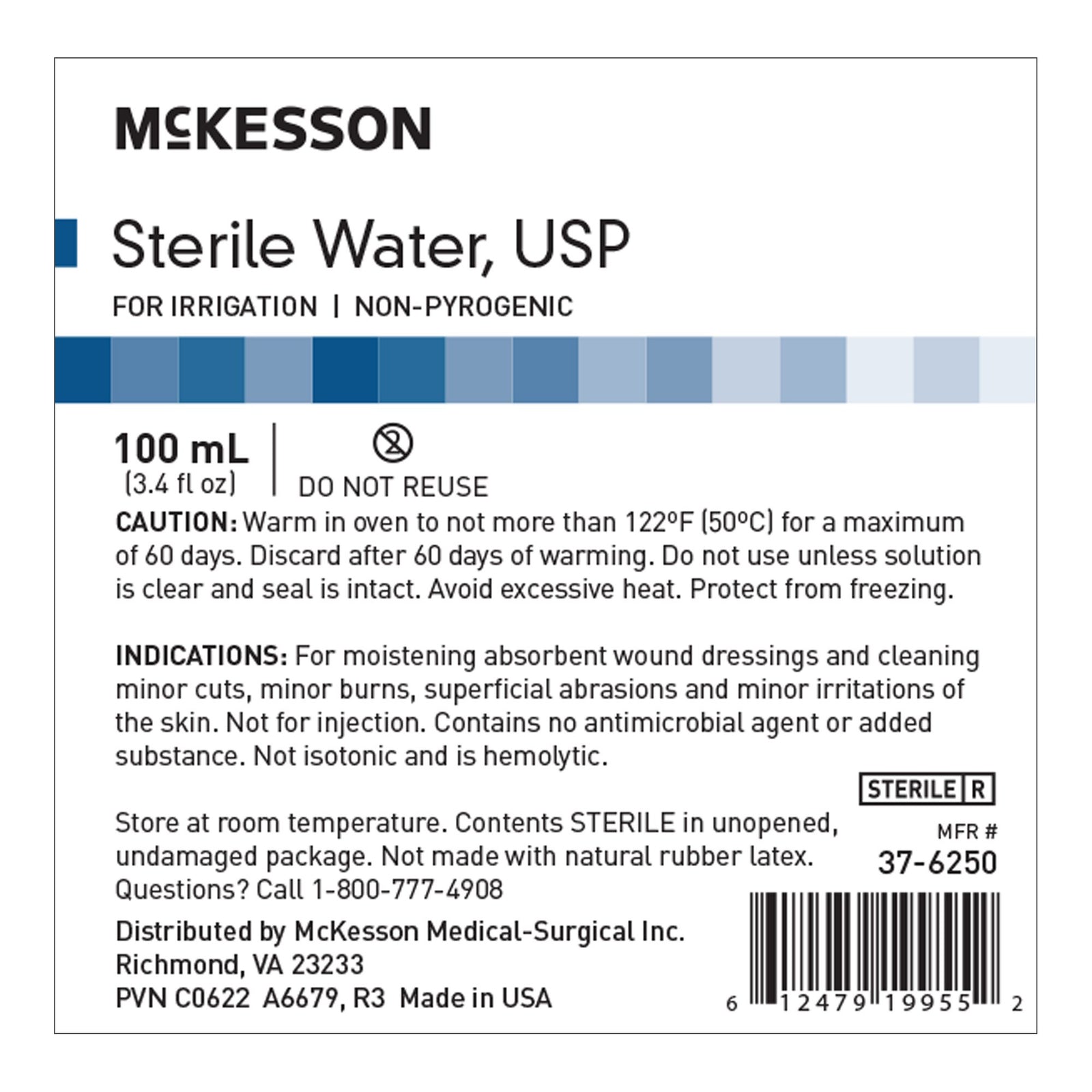 McKesson Sterile Water for Irrigation