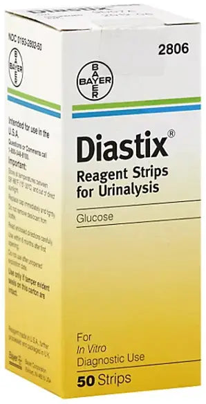 Ascensia Diabetes Care Diastix Reagent Strips - 50 Count