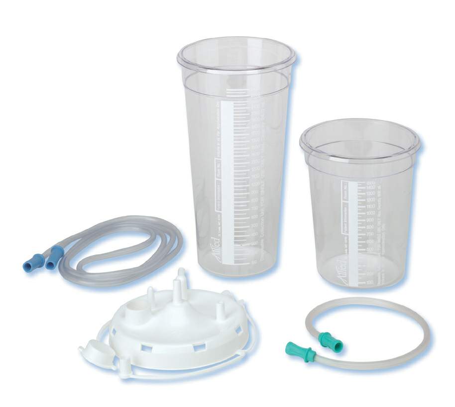 Allied Medical Suction Canister 1500 mL