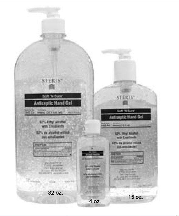 Soft N Sure Antiseptic Hand Gel, 15 oz