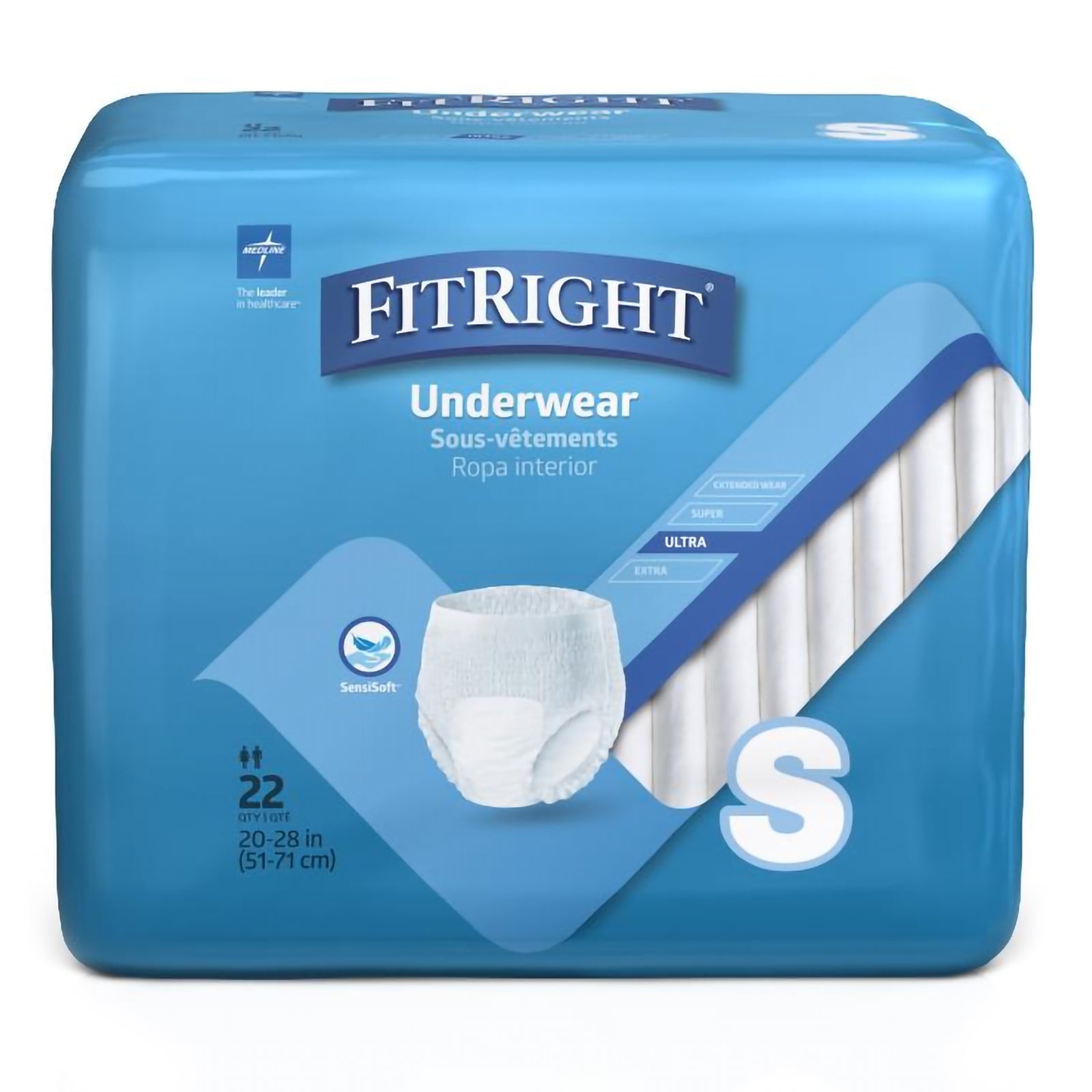 FitRight® Classic Absorbent Underwear - Small