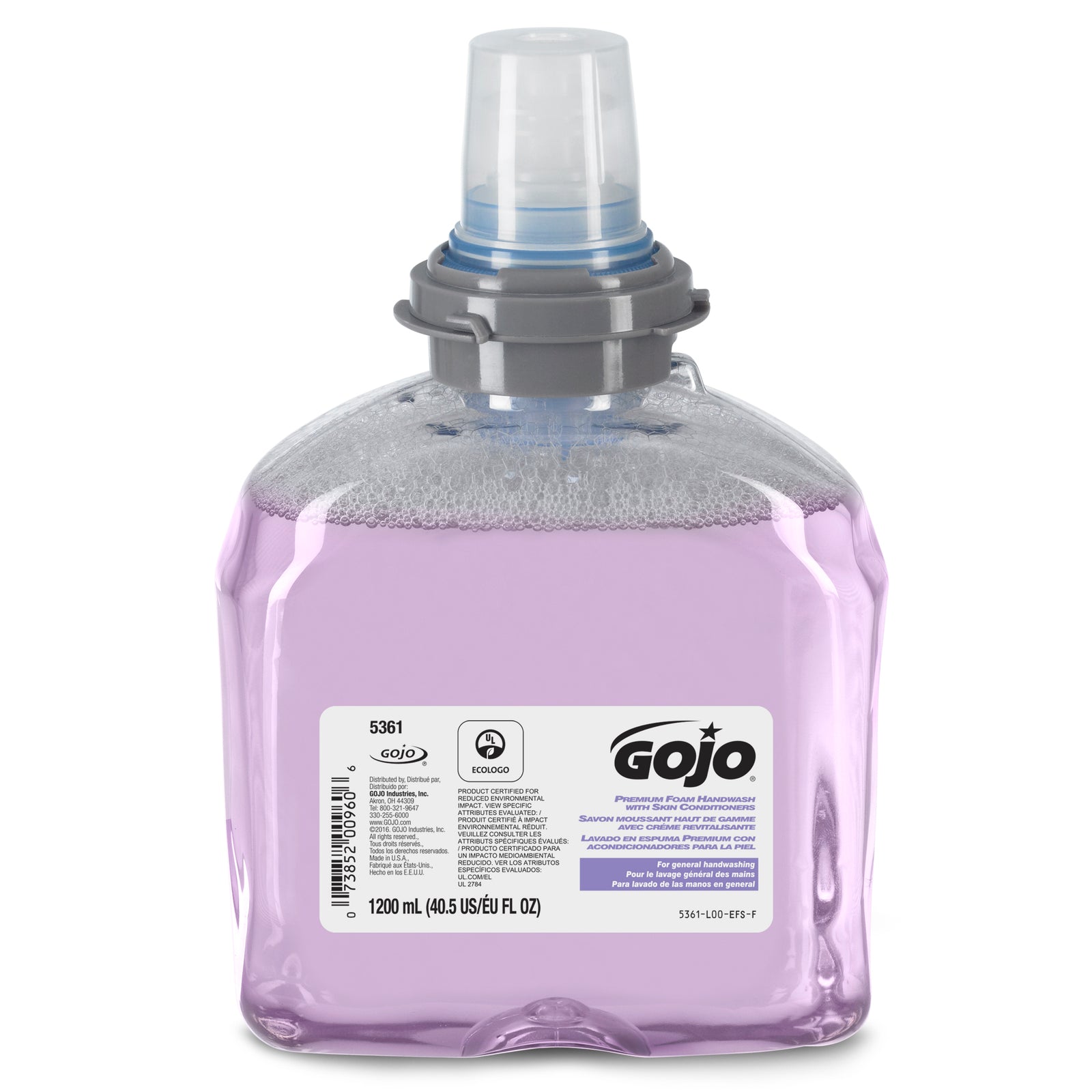 GOJO® Foaming Hand Soap Refill, 1,200 mL, Fruit Scent