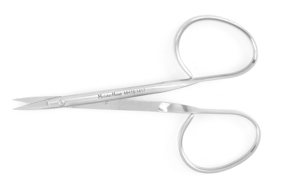 MeisterHand Iris Scissors 3-7/8 Inch Straight Sharp Tip