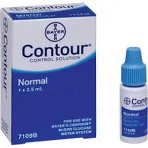 Contour Glucose Control Solution (Low & Normal Levels), 2.5 mL
