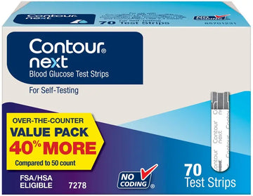 Ascensia Contour Next Blood Glucose Test Strips