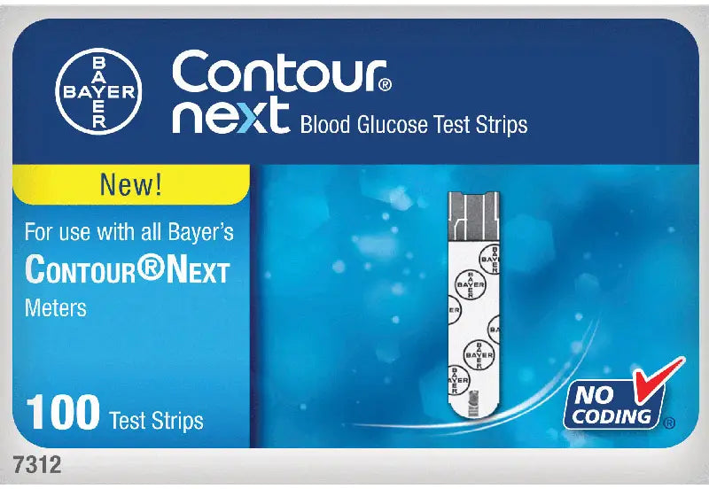 Ascensia Contour Next Blood Glucose Test Strips