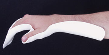 AliMed Resting Pan Mitt Hand Splint - White, Large (Pack of 3)