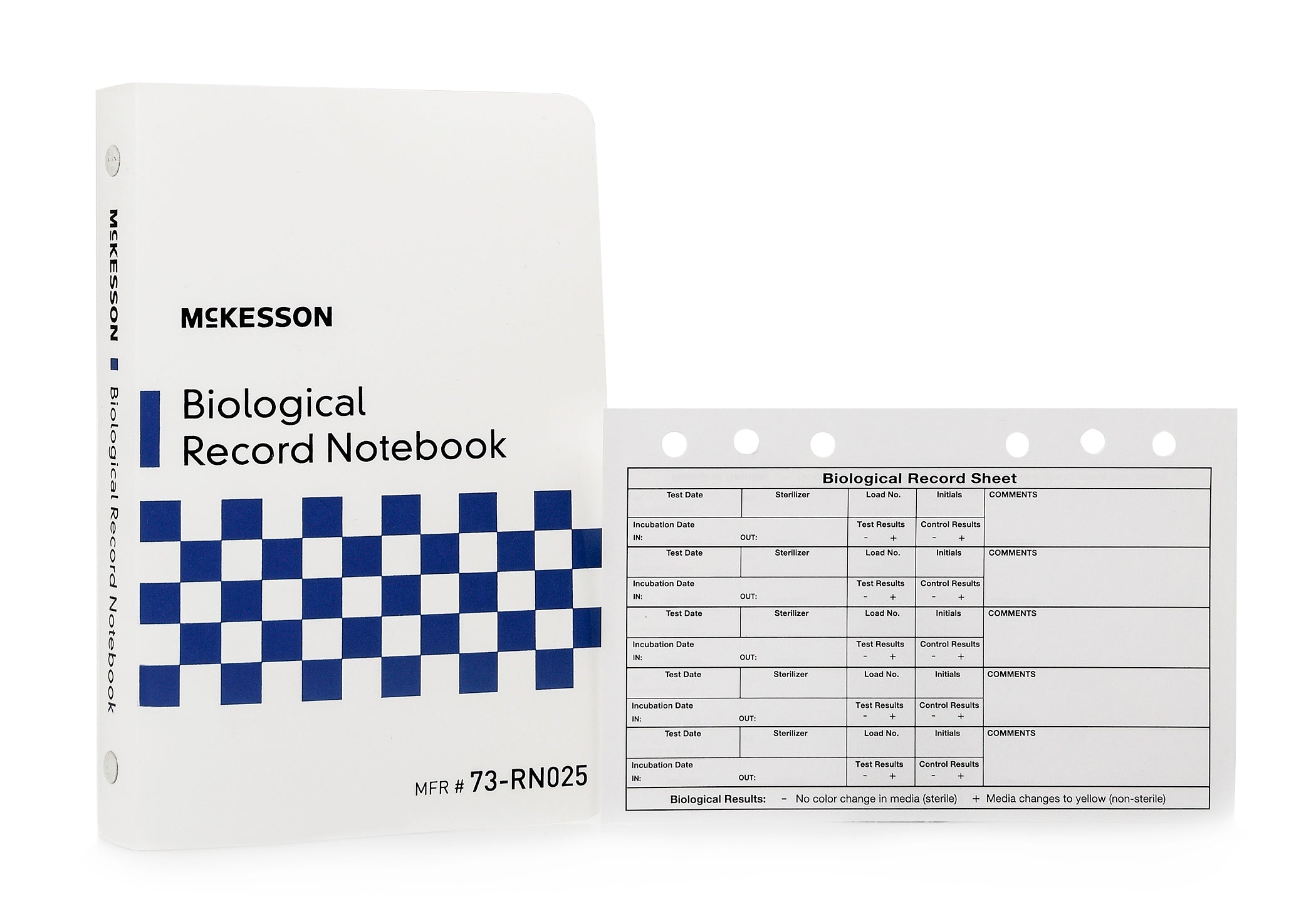 McKesson Biological Record Notebook