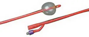Bardex Lubricath Tiemann 2-Way Specialty Foley Catheter, 30cc Balloon (Olive Coude Tip)