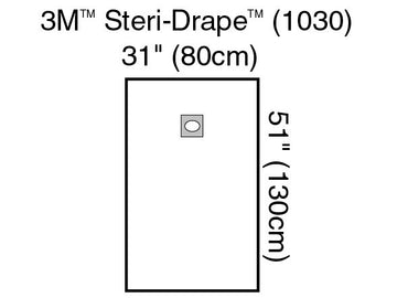 3M Steri-Drape Aperture Drape 31