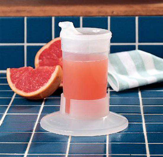 Drinking Cup Lid with Spout for ADL Feeding Cups - Pack of 3
