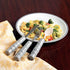Weighted Serrated Knife with Plastic Handle