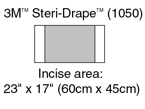3M Steri-Drape Large Incise Surgical Drape