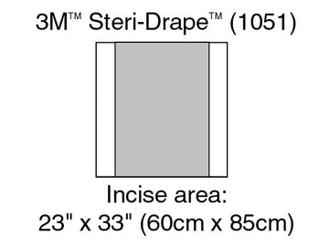 3M Steri-Drape X-Large Incise Drape 23
