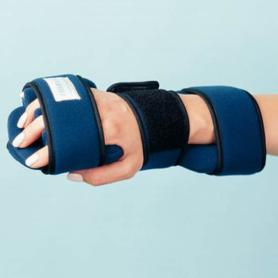 Rolyan Kwik-Form Plus Universal Hand Orthosis - Blue Medium Regular