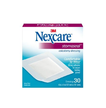 3M Nexcare Stomaseal Colostomy Dressing, 4 x 4 Inch