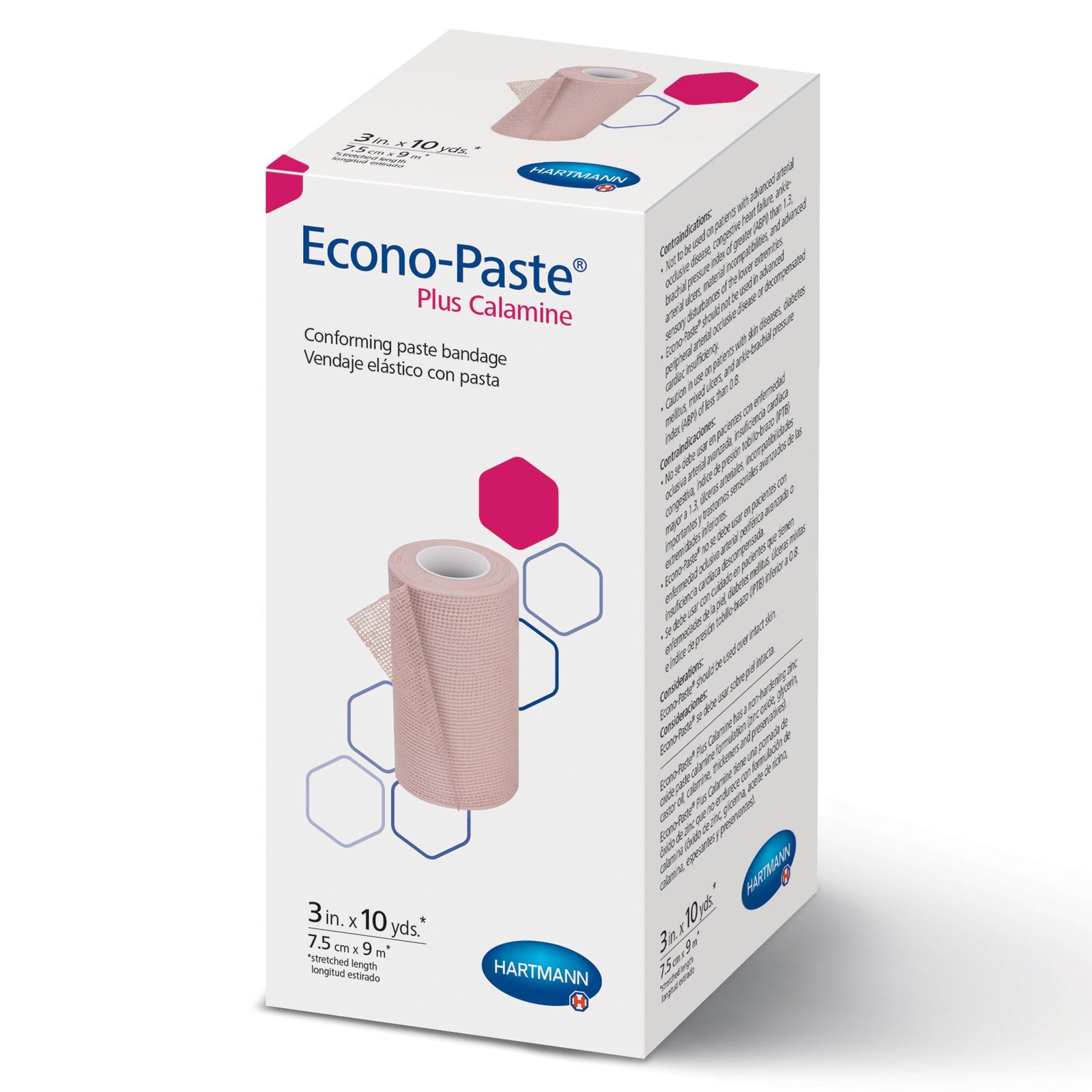 Hartmann Econo-Paste Conforming Paste Bandage Plus Calamine
