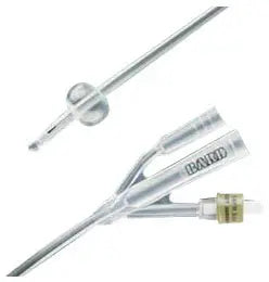 BARD Lubri-Sil 3-Way Specialty Silicone Foley Catheter, 20 Fr, 30 cc