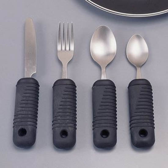 Sure Grip™ Adaptive Tablespoon with Rubber Handle