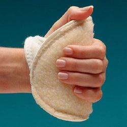 Rolyan® Foam Palm Protector for Left Hand - Cream/White