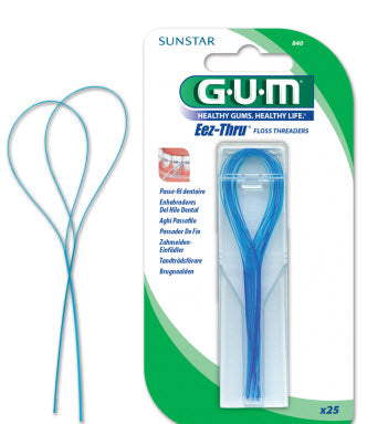G·U·M™ EeZ-Thru™ Dental Floss Threader - Pack of 25