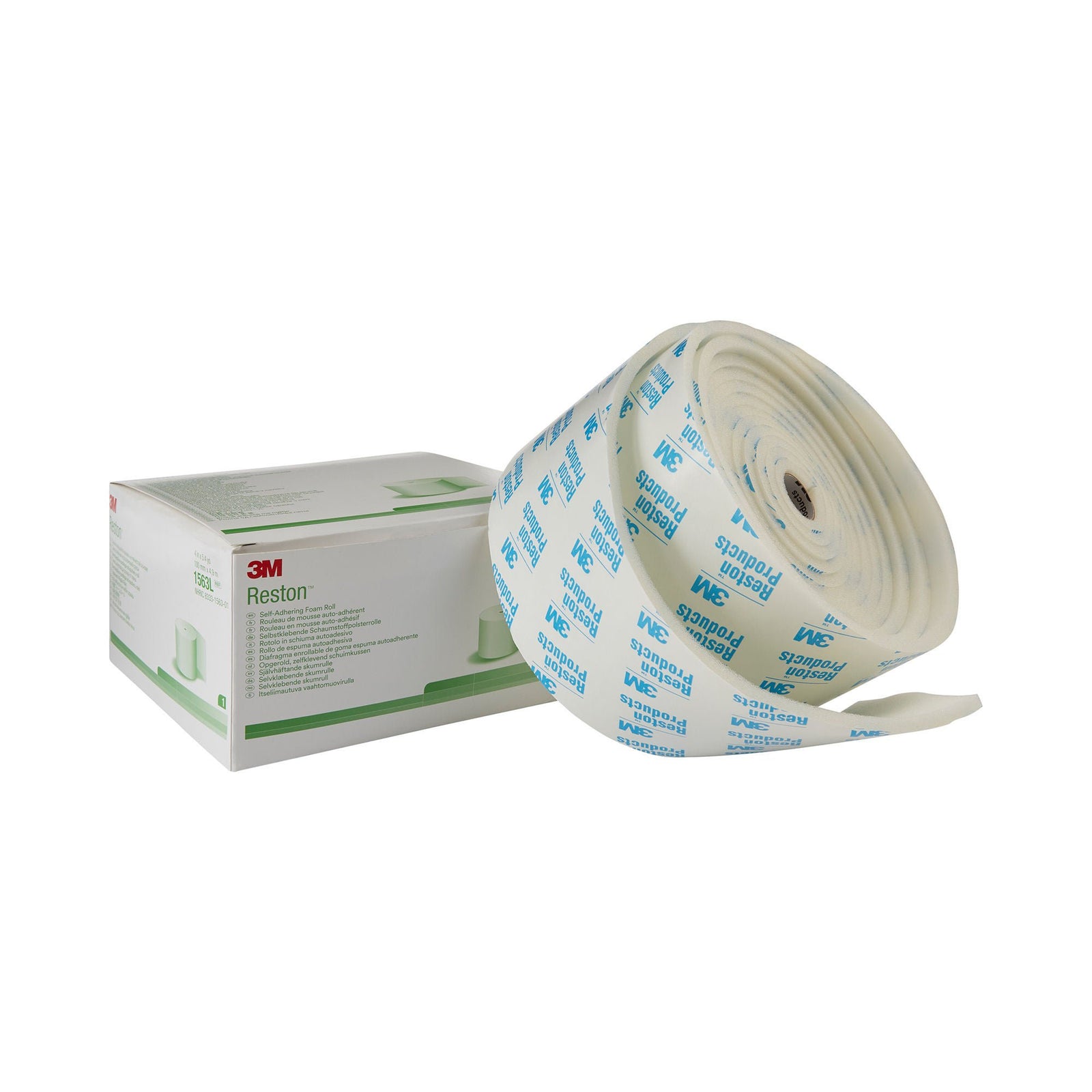 Solventum Reston Self-Adhering Foam Roll, 4 in x 196 in