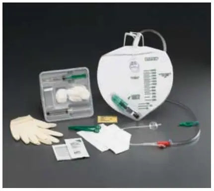 Bard Home Health Advance Lubrisil Indwelling Catheter Tray Foley 14 Fr