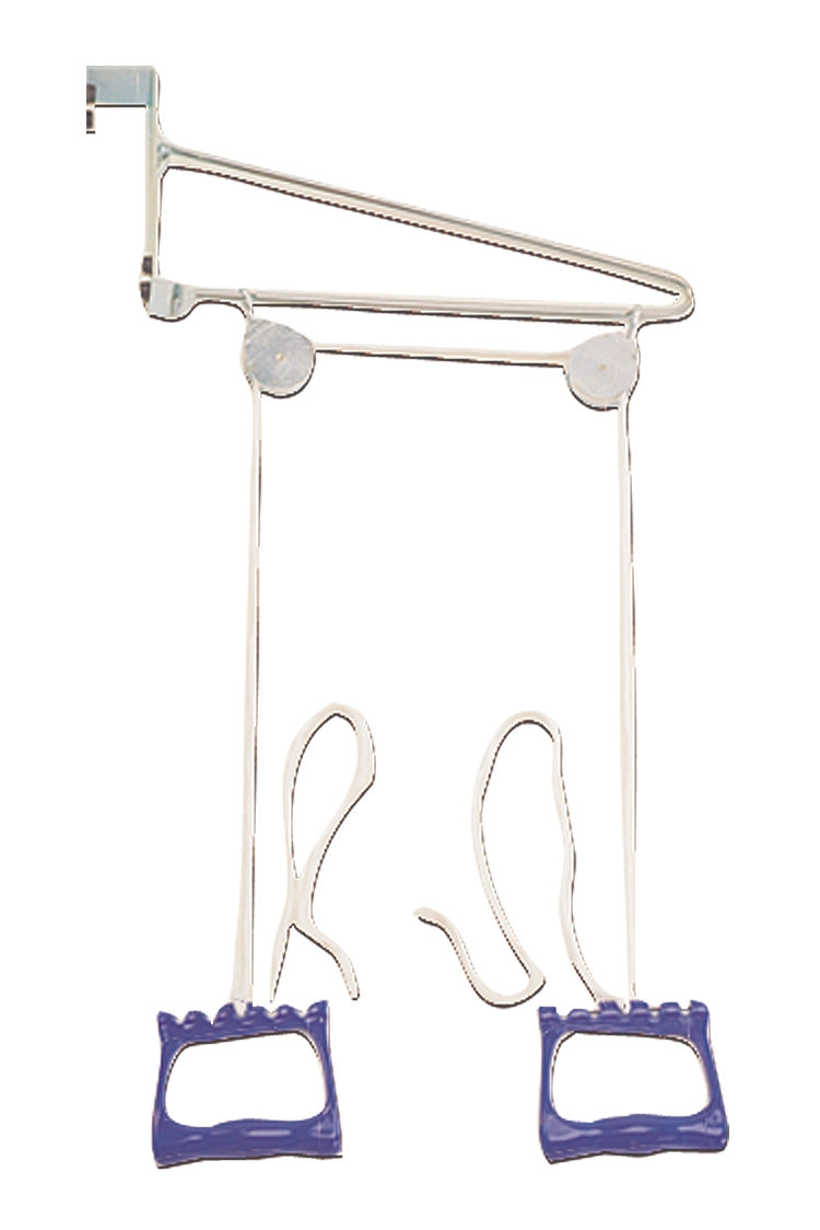 Overdoor Pulley Exerciser - White/Blue