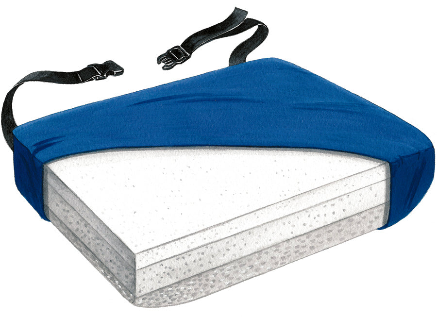 Skil-Care Bariatric Gel-Foam Seat Cushion 24" x 18" x 3.5"