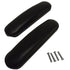Invacare® Wheelchair Armrest Pad 9-1/8" L x 2" W Black