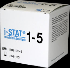 i-STAT Calibration Verification Set 20 x 1.7 mL