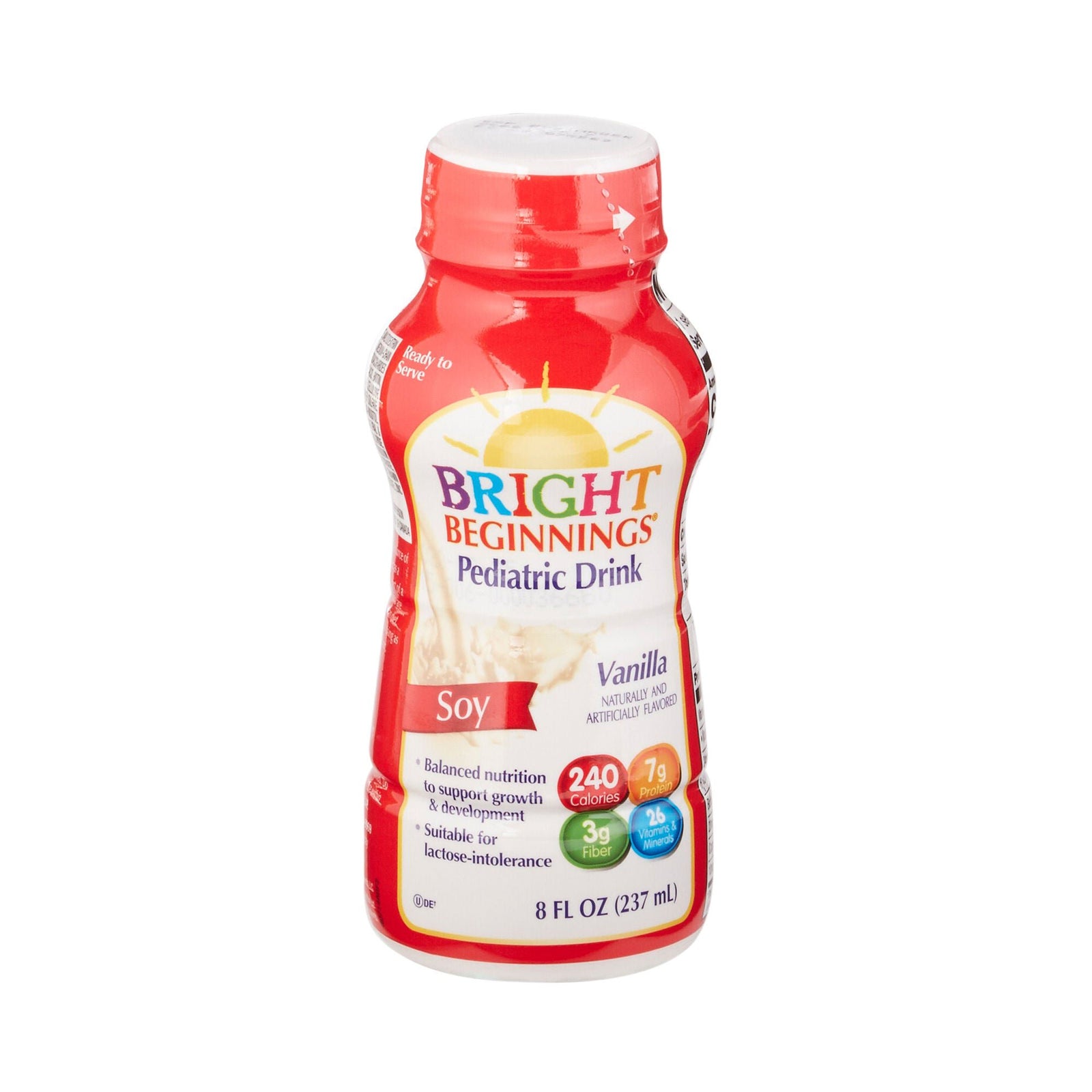 Bright Beginnings Pediatric Soy Vanilla Drink, 8 oz