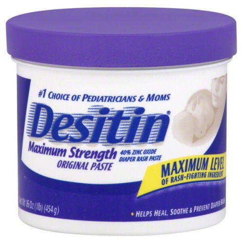 Desitin Maximum Strength Original Paste, 1 lb Jar