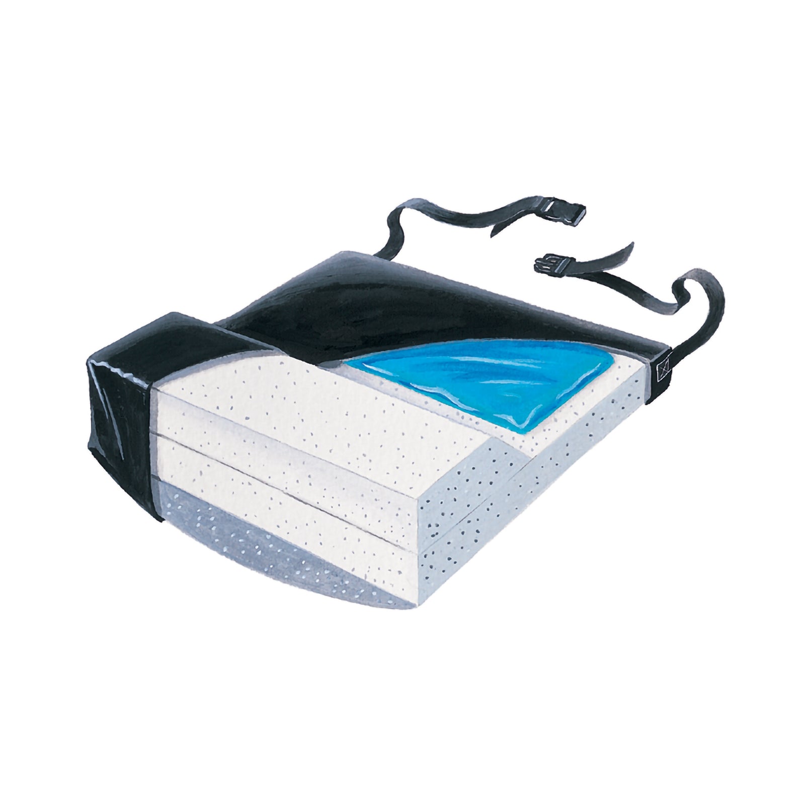 Skil-Care™ Gel Foam Wheelchair Cushion