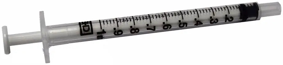 BD Oral Syringe with Tip Cap - 1 mL, 3 mL, 5 mL, 10 mL Sizes