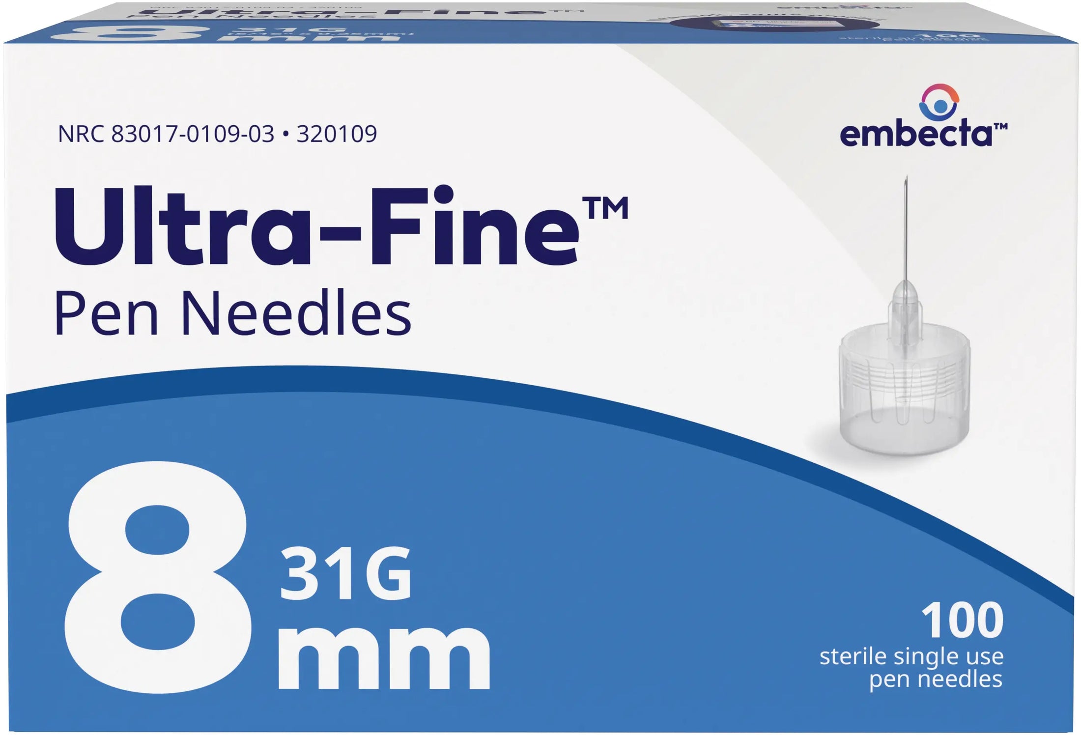 Embecta Ultra-Fine III 31G Pen Needles