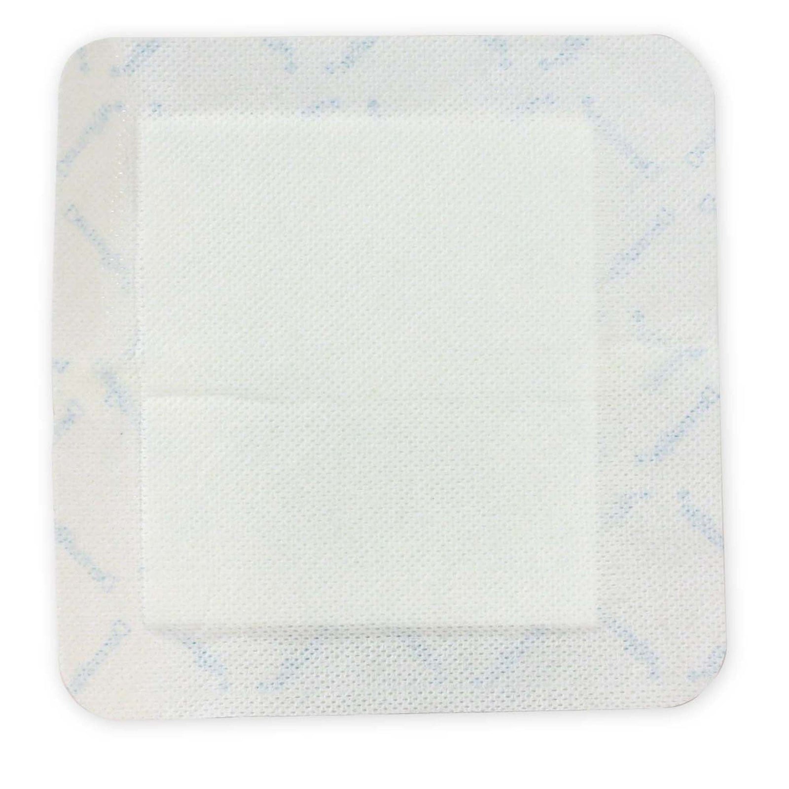 DermaRite Bordered Gauze Island Dressing 4 x 4 Inch Square